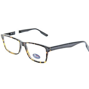 M AMERICA MU105F TORTOISE BLACK EYEGLASSES 54-16-145